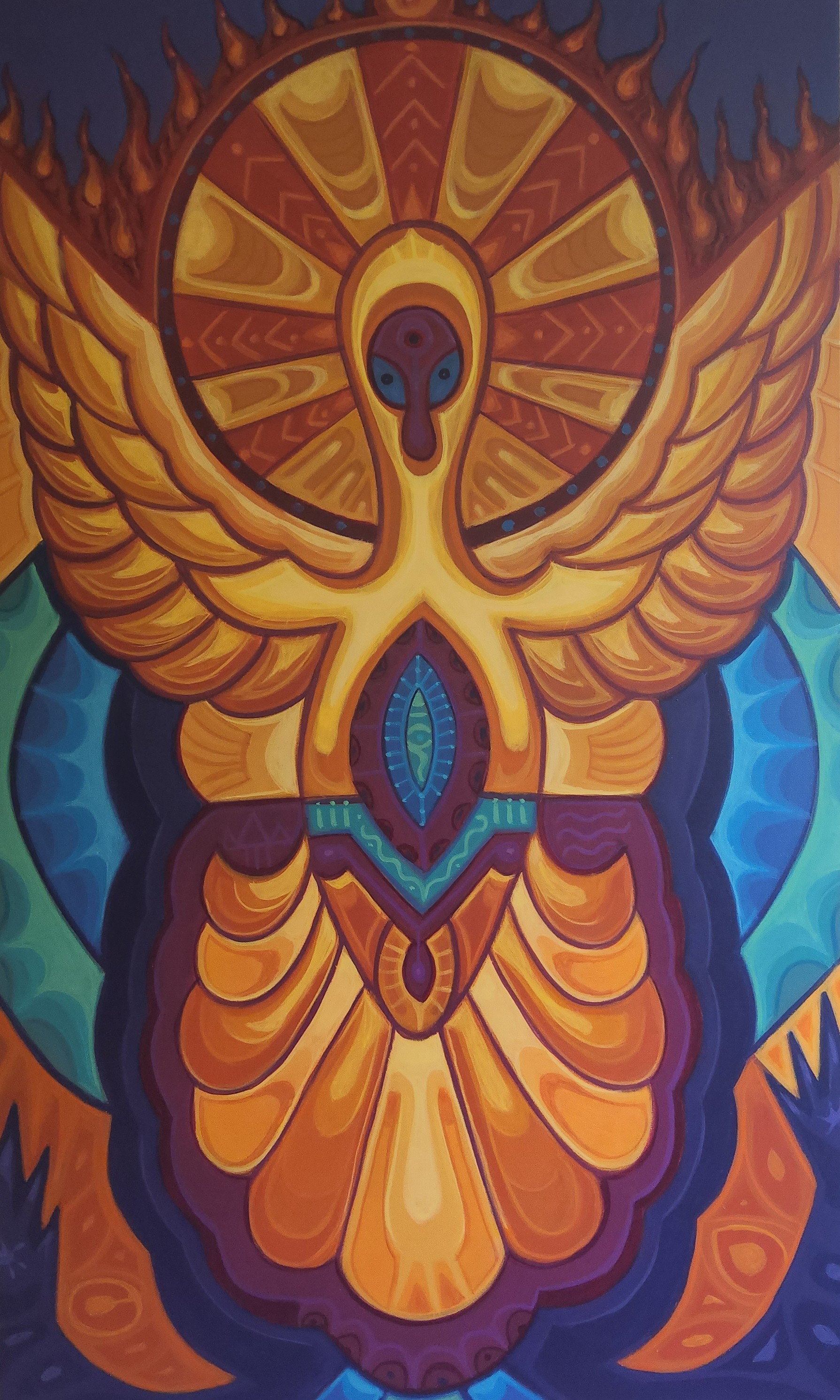 The Descent of the Holly Spirit