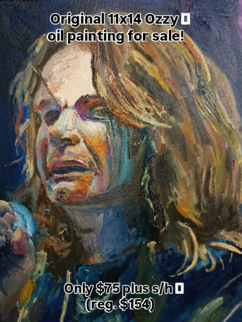 Untitled Ozzy Osbourne portrait