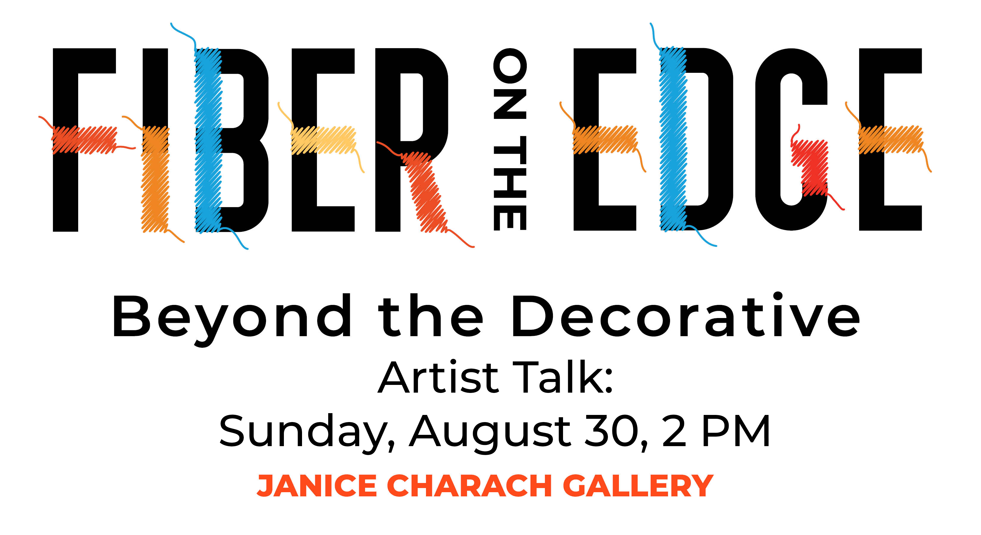 Fiber on the Edge Artist Talk